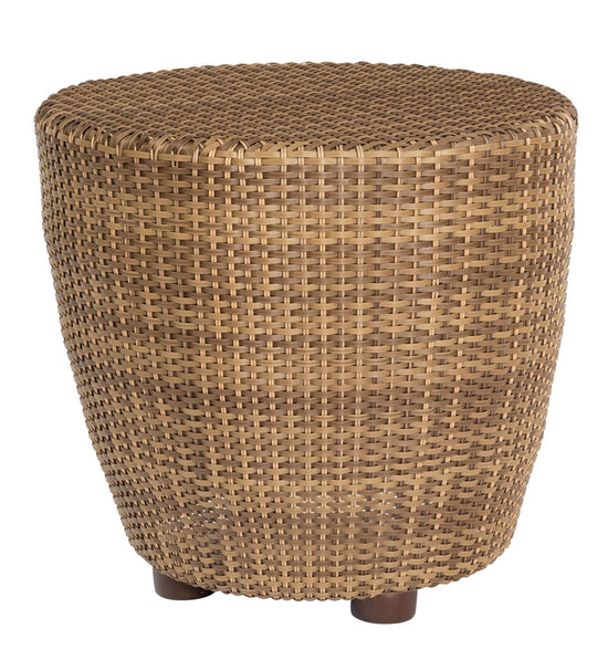 Woodard Saddleback Round Side Table