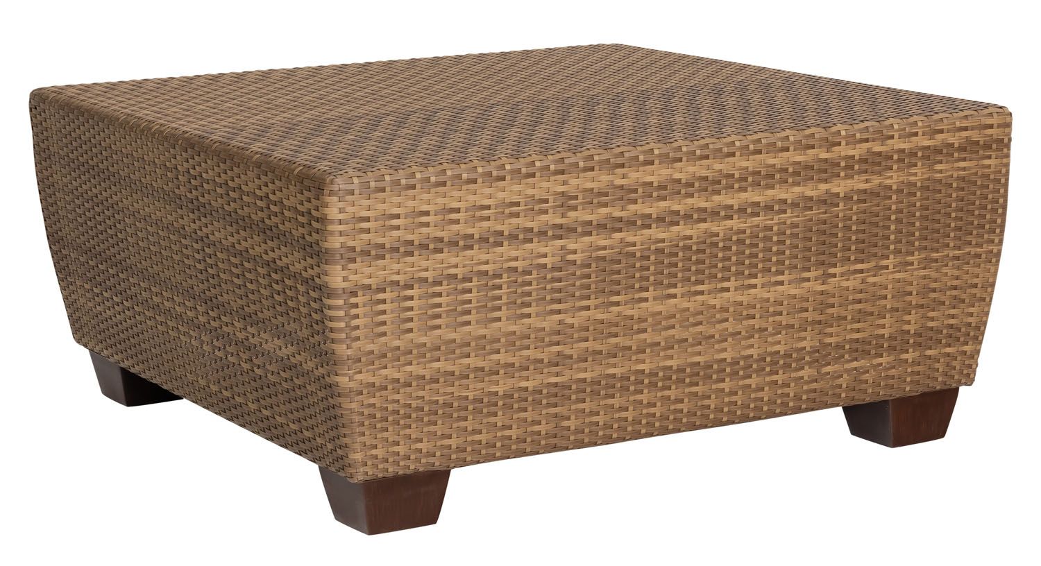 Woodard Saddleback Square Coffee Table