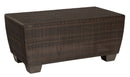 Woodard Saddleback Rectangular Coffee Table