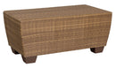 Woodard Saddleback Rectangular Coffee Table