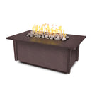 The Outdoor Plus Salinas Corten Steel Fire Table