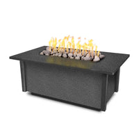 The Outdoor Plus Salinas Corten Steel Fire Table
