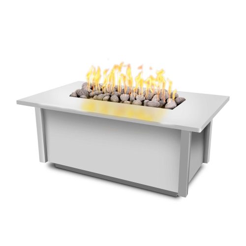 The Outdoor Plus Salinas Corten Steel Fire Table