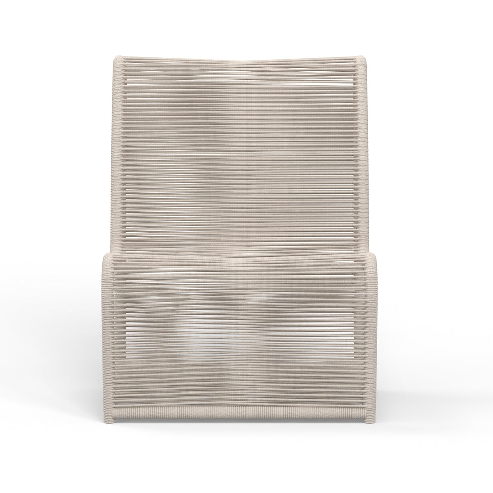 Sunset West Sand Armless Club Chair