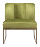 Zuo Modern Sante Fe Accent Chair in Brown/Olive Green