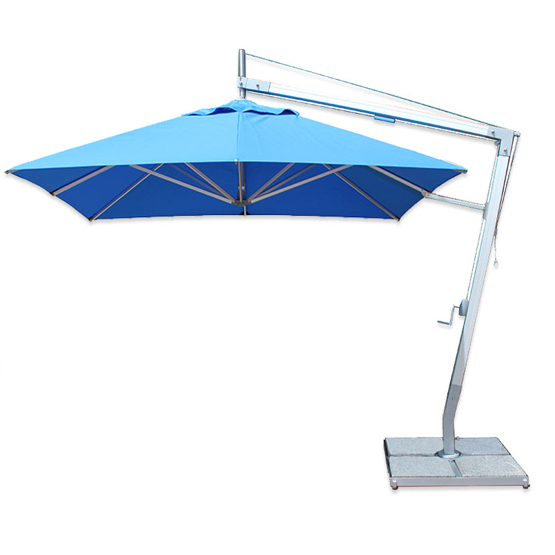 Bambrella Santa Ana 2.6m Square Side Wind Aluminum Cantilever Umbrella