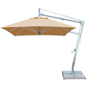 Bambrella Santa Ana 2.6m Square Side Wind Aluminum Cantilever Umbrella