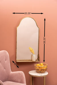 Cooper Classics Sawyer Shelf Wall Mirror
