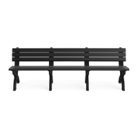 Polly Products Silhouette Backed Bench
