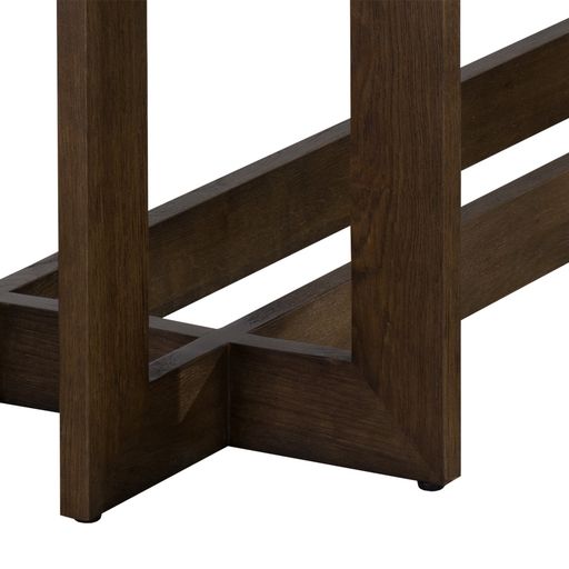 Sunpan Disera Dining Table 96'' in Ash Grey / Dark Brown / Natural