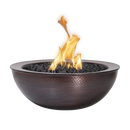 The Outdoor Plus 27" Sedona Hammered Copper Fire Bowl