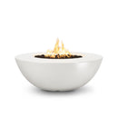 The Outdoor Plus 60" Sedona Wide Ledge Concrete Fire Pit - Match Lit