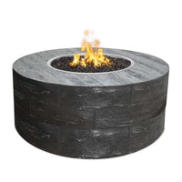 The Outdoor Plus Sequoia Wood Grain Fire Pit
