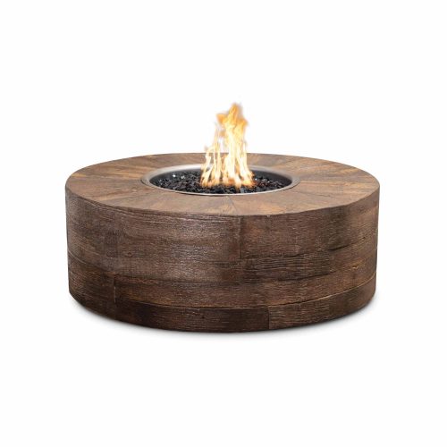 The Outdoor Plus Sequoia Wood Grain Fire Pit