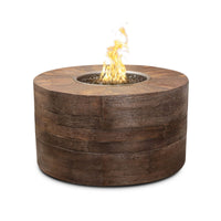 The Outdoor Plus Sequoia Wood Grain Fire Pit