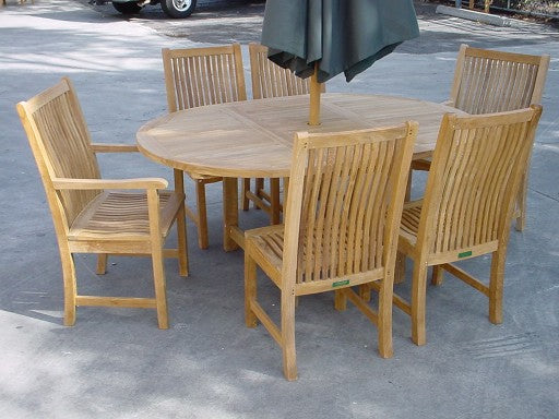 Anderson Teak Bahama Chicago 7-Pieces Dining Chair