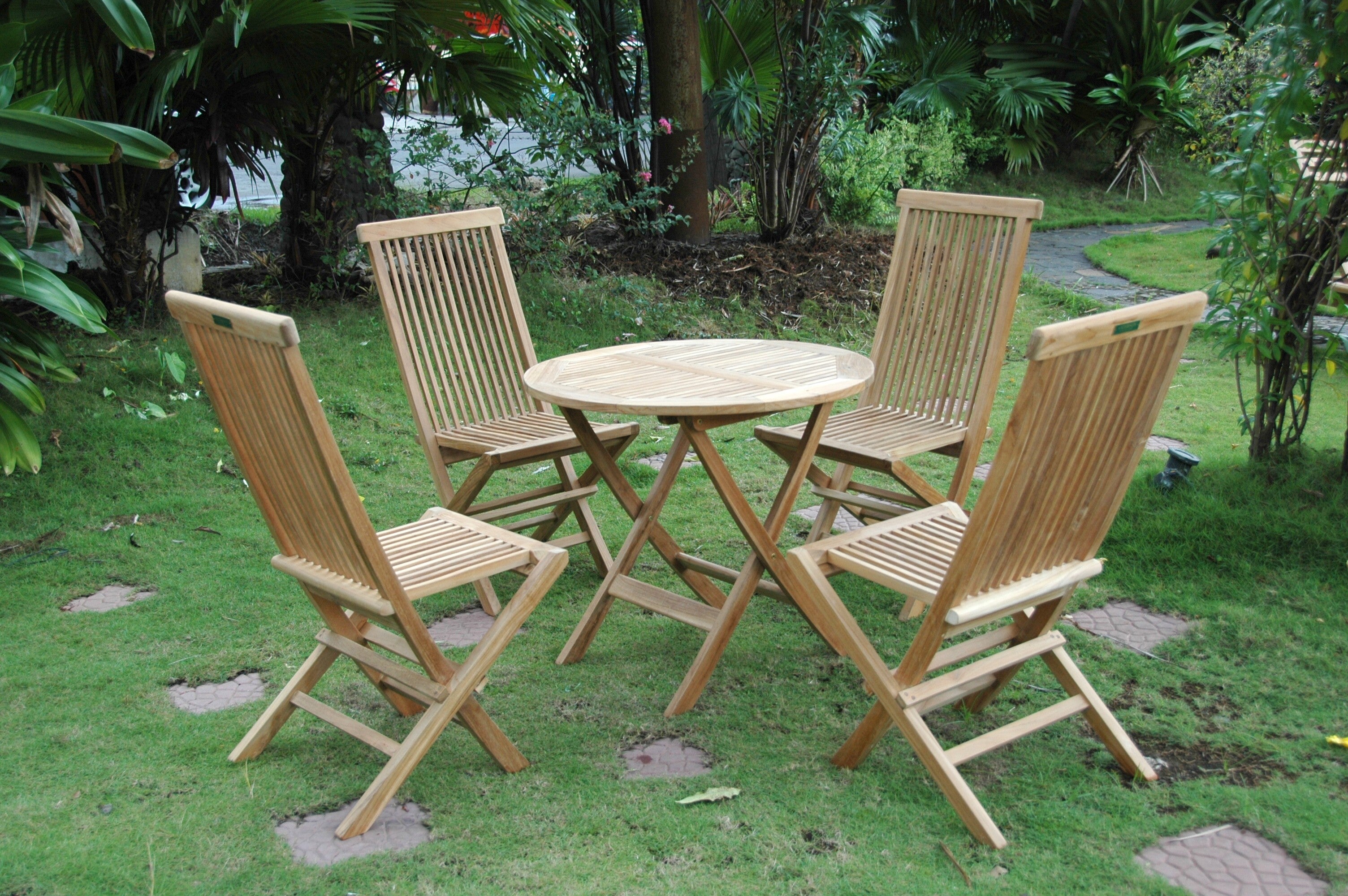 Anderson Teak Windsor Classic 5-Pieces Bistro Set-108B