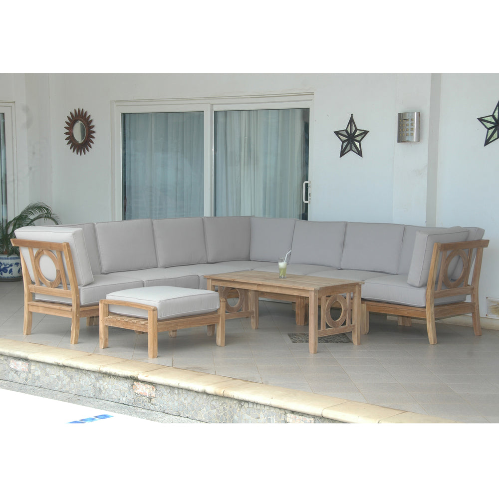 Anderson Teak Natsepa 9-Pieces Modular Set A