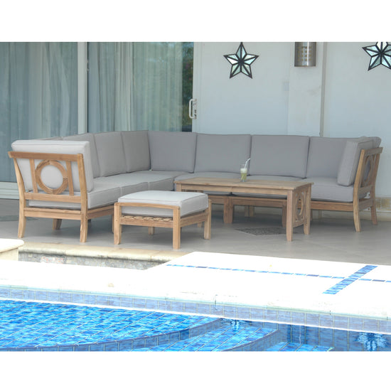 Anderson Teak Natsepa 9-Pieces Modular Set A