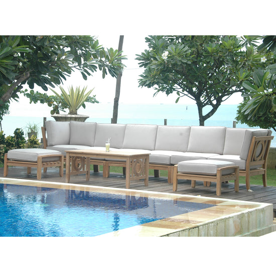 Anderson Teak Natsepa 9-Pieces Modular Set B