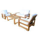 Anderson Teak Capistrano 5-Piece Deep Seating Loveseat Collection