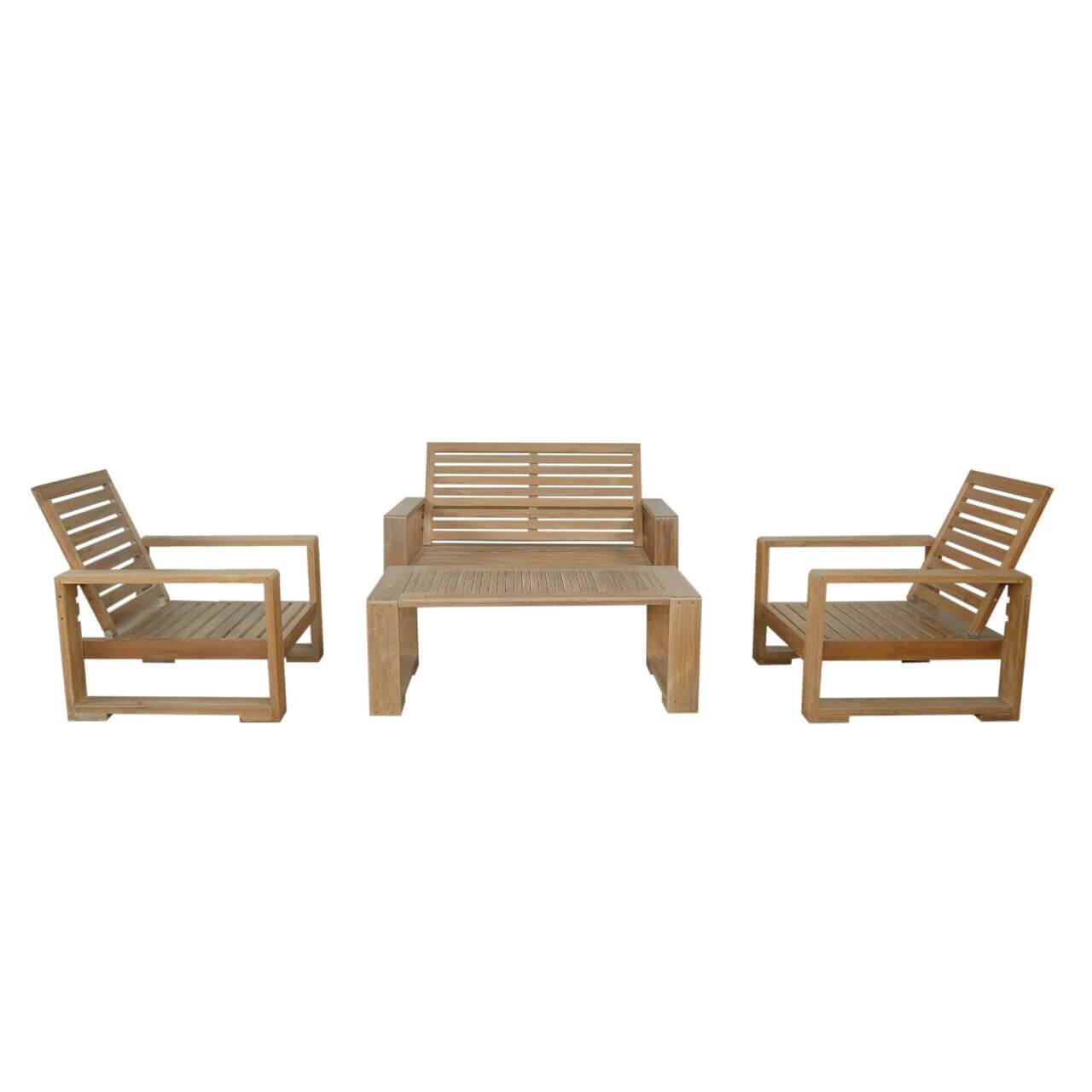 Anderson Teak Capistrano 5-Piece Deep Seating Loveseat Collection