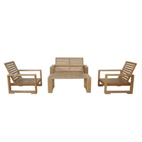 Anderson Teak Capistrano 5-Piece Deep Seating Loveseat Collection