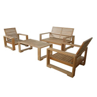 Anderson Teak Capistrano 5-Piece Deep Seating Loveseat Collection