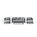 Anderson Teak SET-171 6-pc Coronado Aluminum Deep Seating Set