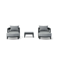 Anderson Teak SET-172 5-pc Coronado Aluminum Deep Seating Set