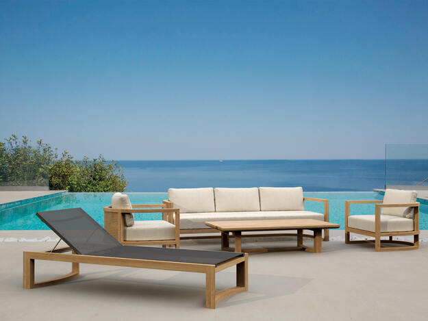 Anderson Teak 5-pc Junus Deep Seating Set