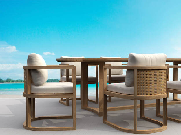 Anderson Teak 7-pc Junus Dining Set