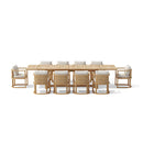 Anderson Teak 11-pc Junus Extension Dining Table Set