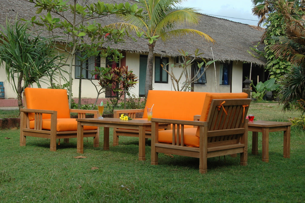Anderson Teak SouthBay Deep Seating 5-Pieces Conversation Set B