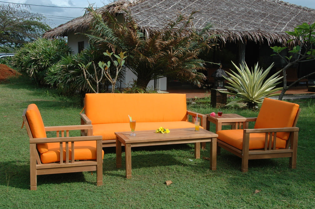 Anderson Teak SouthBay Deep Seating 5-Pieces Conversation Set B