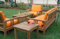 Anderson Teak SouthBay Deep Seating 5-Pieces Conversation Set B
