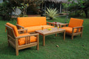 Anderson Teak SouthBay Deep Seating 5-Pieces Conversation Set B