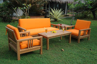 Anderson Teak SouthBay Deep Seating 5-Pieces Conversation Set B