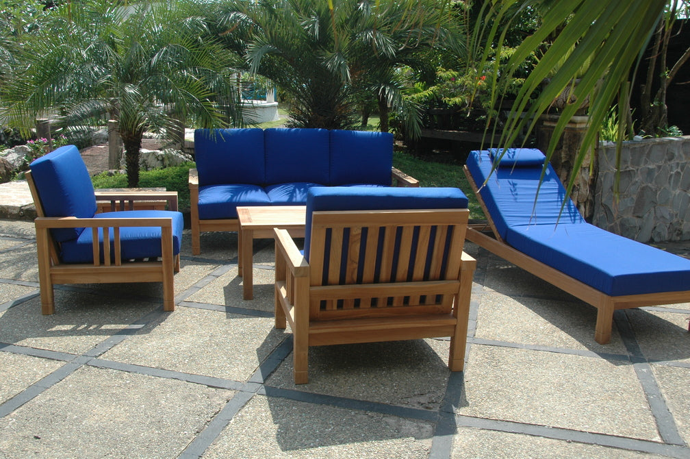 Anderson Teak SouthBay Deep Seating 6-Pieces Conversation Set B