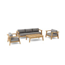Anderson Teak 4-pc Palermo Deep Seating - SET-321