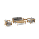 Anderson Teak 4-pc Palermo Deep Seating - SET-322
