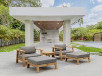 Anderson Teak 4-pc Palermo Deep Seating - SET-323