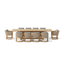 Anderson Teak 11-pc Catania Dining Set