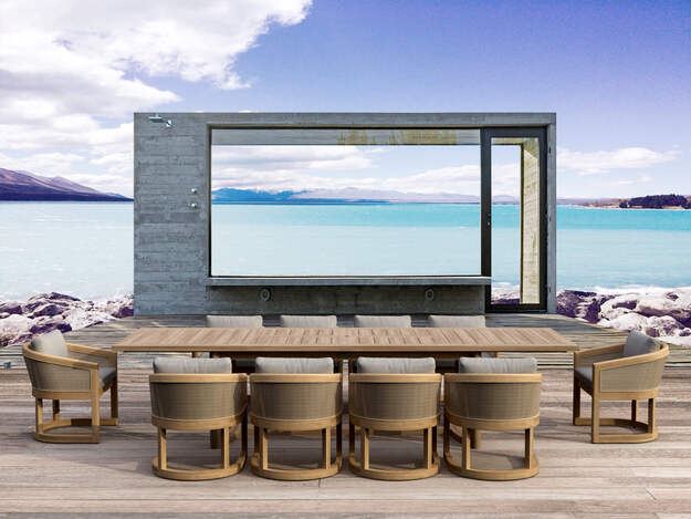 Anderson Teak 11-pc Catania Dining Set