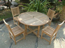 Anderson Teak SET-36 5-pc Dining Table Set