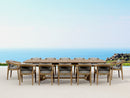 Anderson Teak 13-pc Toscana Extension Dining Table Set