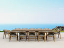 Anderson Teak 13-pc Toscana Extension Dining Table Set