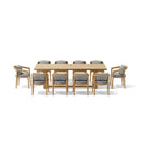 Anderson Teak 11-pc Toscana Dining Table Set