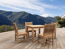 Anderson Teak 5-pc Bistro Table Set