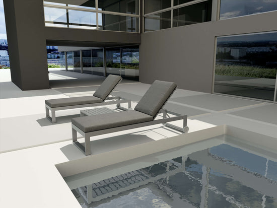 Anderson Teak Lucca Sun Lounger 3-pieces Deep Seating Set